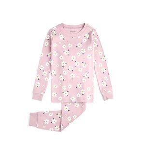 Pink Floral Pajama Set